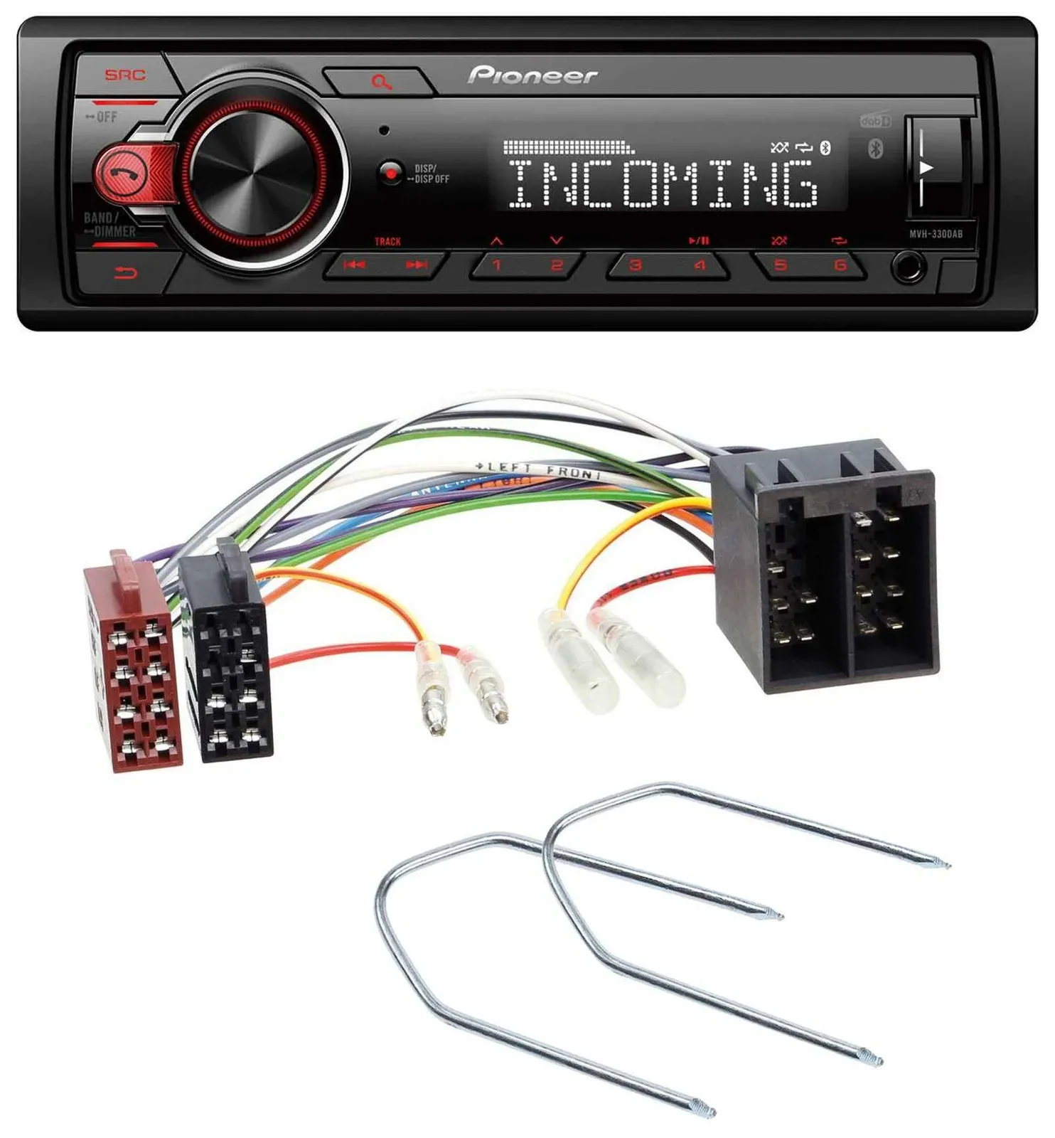 Pioneer Bluetooth USB DAB MP3 Autoradio für VW Passat B2/B3/B4 85-97 Golf 3 III