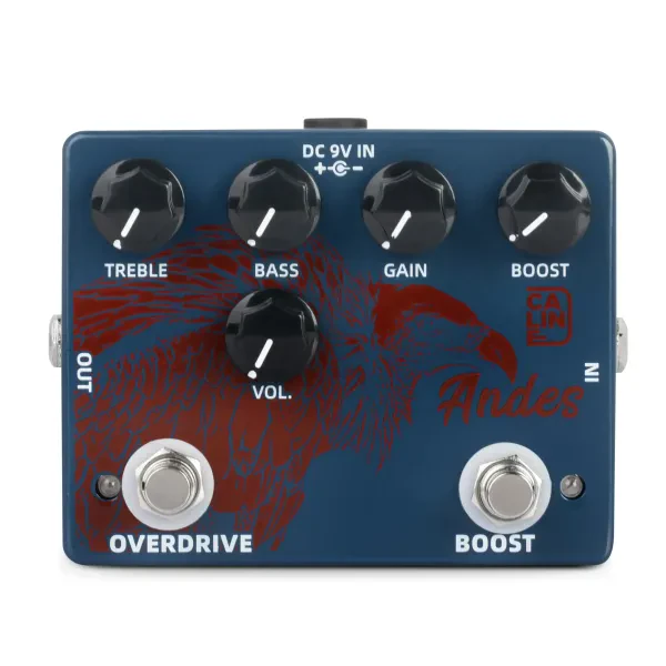 Педаль эффектов для электрогитары CALINE DCP-11 Andes Boost Overdrive