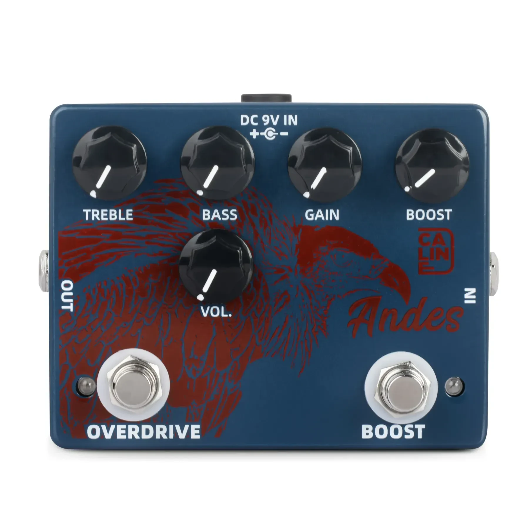 Педаль эффектов для электрогитары CALINE DCP-11 Andes Boost Overdrive