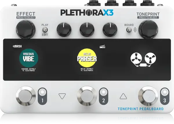 Процессор эффектов для электрогитары TC Electronic Plethora X3