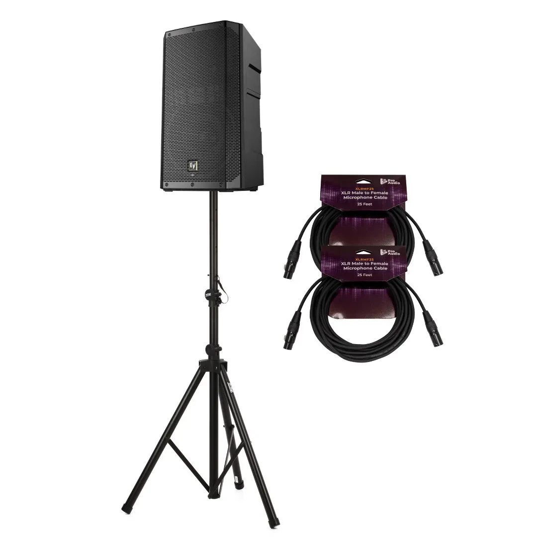 Б/У Активная колонка Electro-Voice ELX200-12P 12" (набор) со стойкой