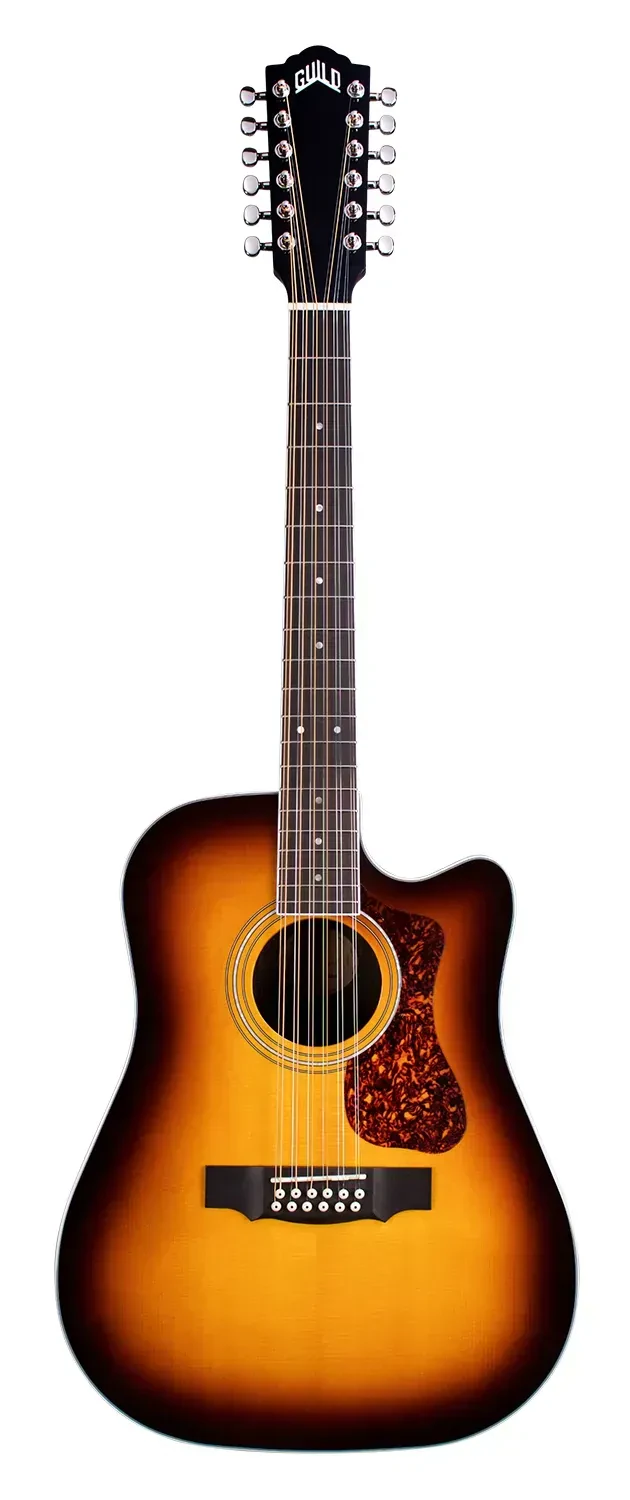 Электроакустическая гитара Guild D-2612CE Deluxe Antique Sunburst