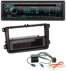 Автомагнитола Kenwood Bluetooth DAB CD MP3 USB для Skoda Fabia/Octavia/Rapid/Roomster