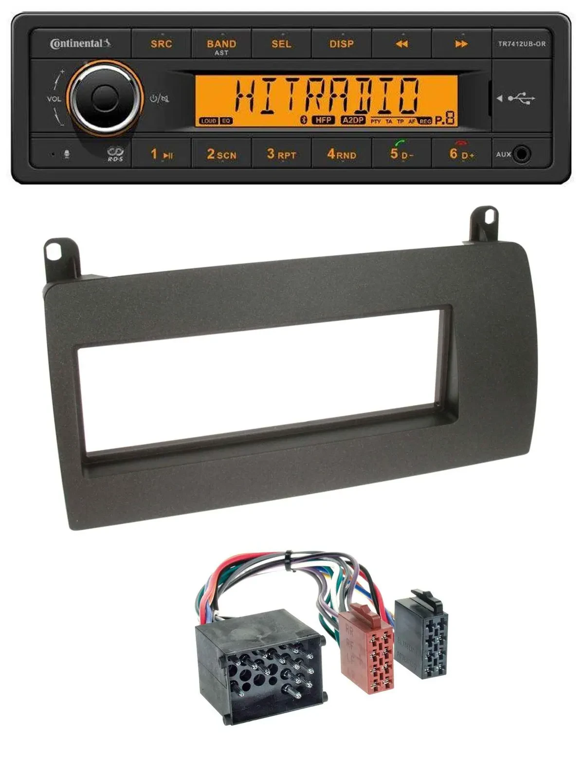Continental MP3 Bluetooth AUX USB Autoradio für Rover 75 (1999-2001)