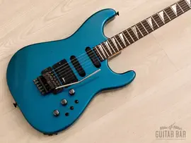 Гитара 1980s Charvel by Jackson Model 4 Superstrat SSH Vintage Guitar Cobalt Blue
