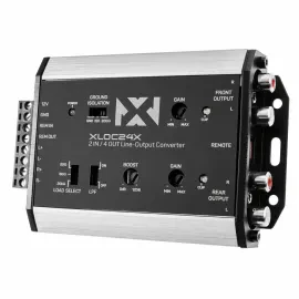 NVX XLOC24X 2-Channel 2 inputs / 4 outputs Active Line Output Converter