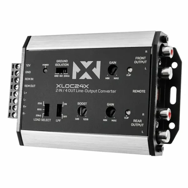 NVX XLOC24X 2-Channel 2 inputs / 4 outputs Active Line Output Converter