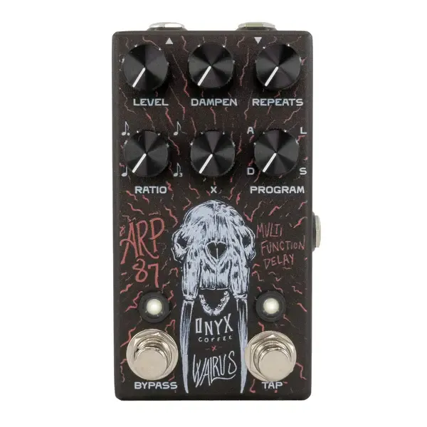 Педаль эффектов для электрогитары Walrus Audio ARP-87 Multi-Function Delay Effects Pedal, Onyx Limited Edition