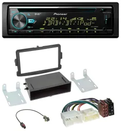 Pioneer DAB MP3 CD USB Bluetooth Autoradio für Dacia Logan Sandero Opel Vivaro