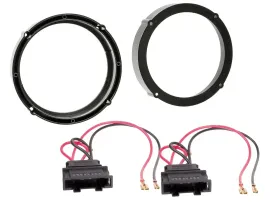 Lautsprechereinbauset für VW Amarok EOS Golf Tiguan up! 165 mm Tür Front Heck