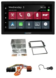 Blaupunkt 2DIN MP3 USB Bluetooth DAB Autoradio für Cadillac BLS (2006-2010)