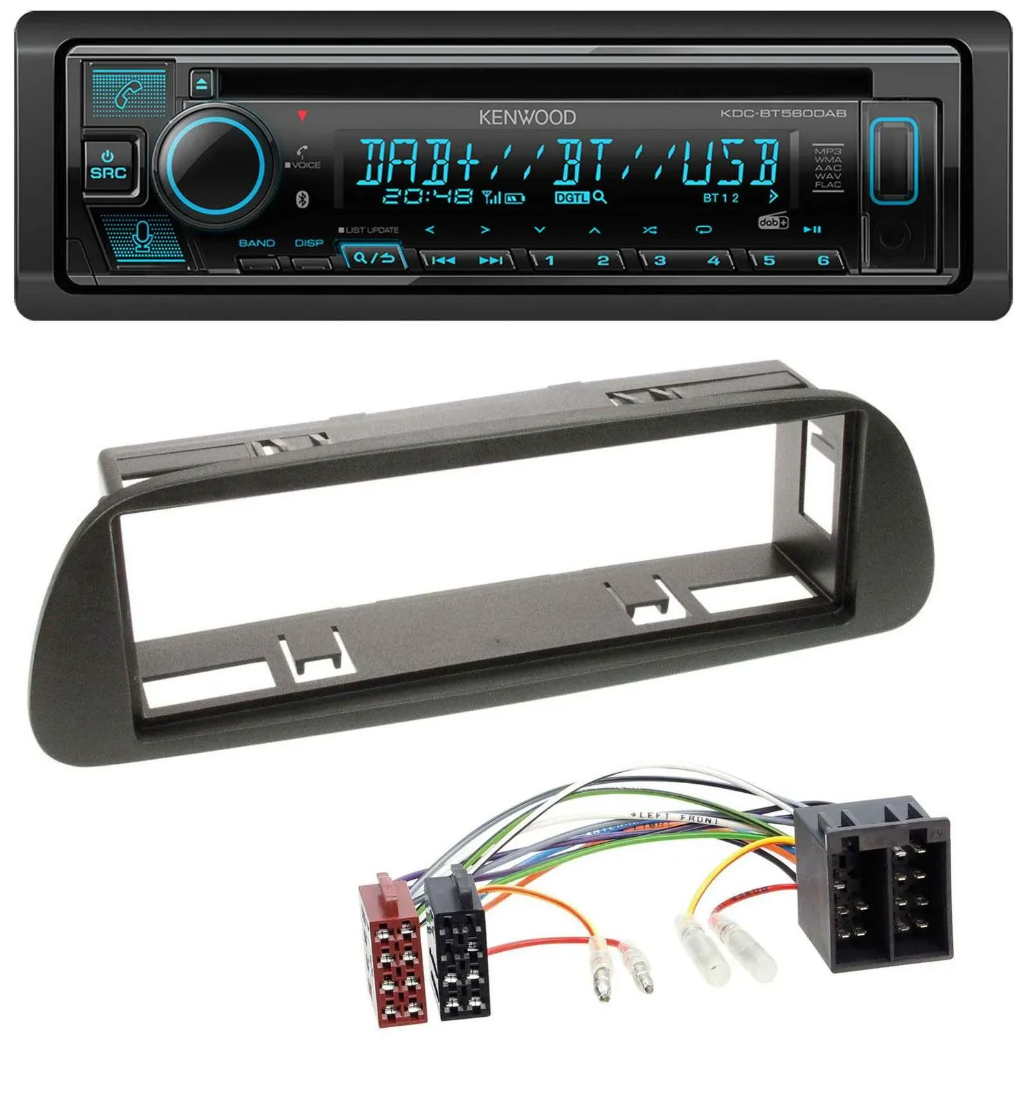 Kenwood Bluetooth DAB CD MP3 USB Autoradio für Mercedes Sprinter W314 ab 2001