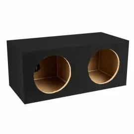 NVX XMDFS102 Sealed MDF Dual 10" Subwoofer Enclosure Box