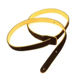 Ремень для мандолины Henry Heller Capri Suede Leather Mandolin Strap коричневый (HMANS-CHC)