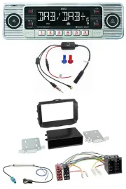 Dietz DAB USB MP3 Bluetooth Autoradio für Alfa Romeo Giulietta 2013-2021 ISO