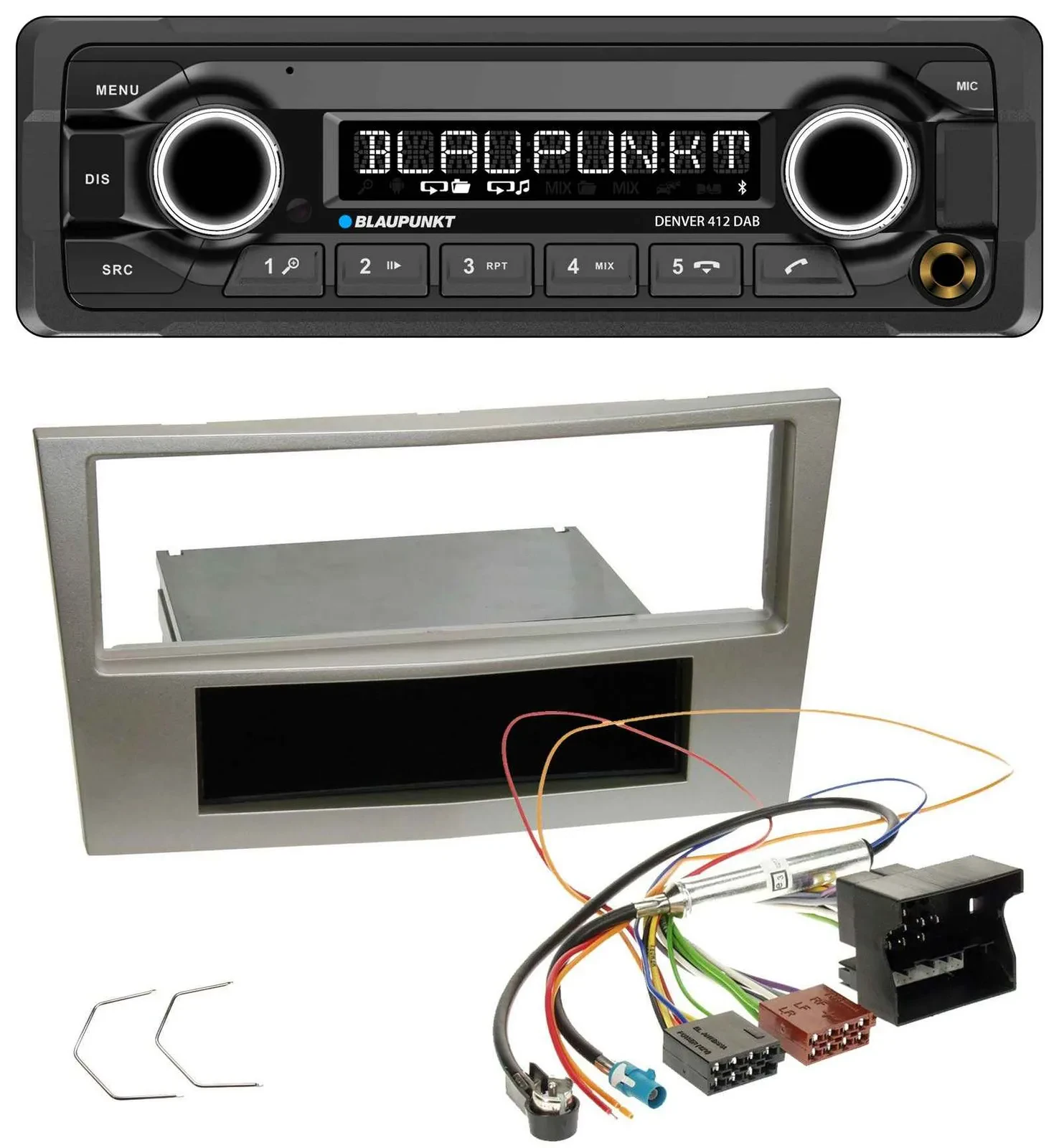 Blaupunkt Bluetooth DAB MP3 USB Autoradio für Opel Zafira B Astra H Corsa D ab 2