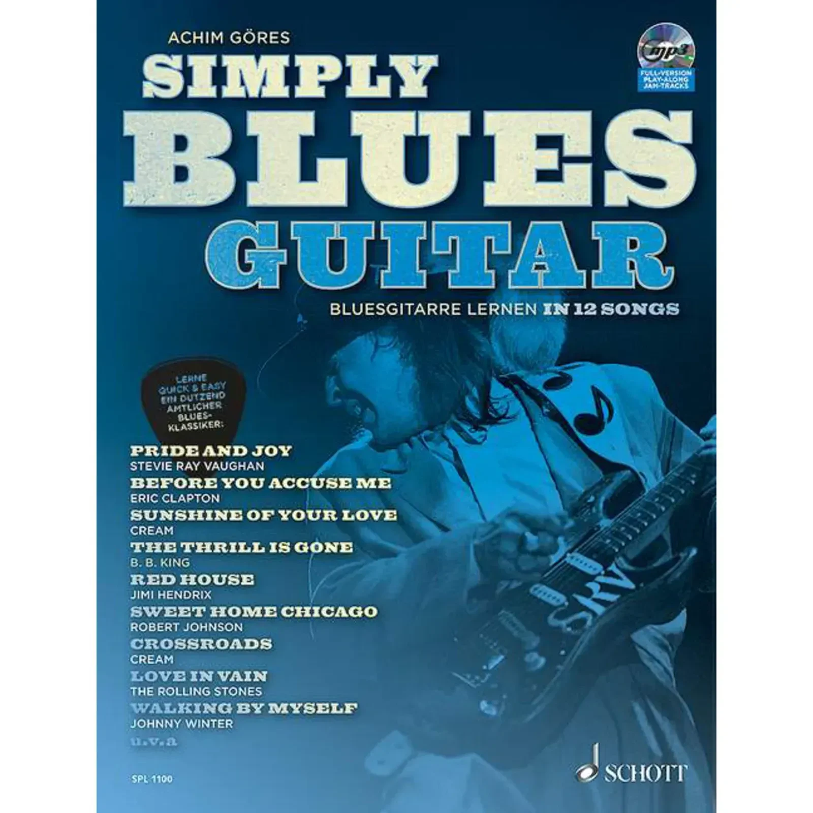 Учебное пособие Schott Music Simply Blues Guitar