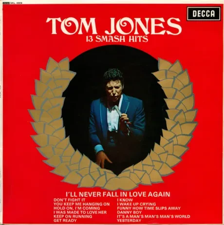 TOM JONES - 13 Smash Hits (LP , Used)