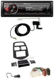 Pioneer MP3 AUX CD DAB USB Autoradio für Chevrolet Spark (KLM 2012-2013)