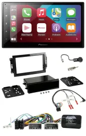 Автомагнитола Pioneer 2-DIN, DAB, Bluetooth, USB, поддержка управления с руля для Dodge/Jeep