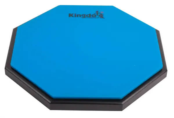 Пэд тренировочный KINGDO DRUM PAD SILICAGEL BLUE