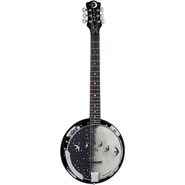 Банджо Luna Guitars Moonbird BGB 6-String Acoustic-Electric Banjo Satin Black