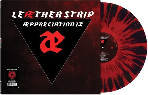 Виниловая пластинка Leather Strip - Appreciation IX [New Vinyl LP] Black, Colored Vinyl, Ltd Ed, Red