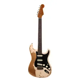 Электрогитара Fender Custom Shop Poblano Stratocaster Super Heavy Relic Super Faded Aged Shell