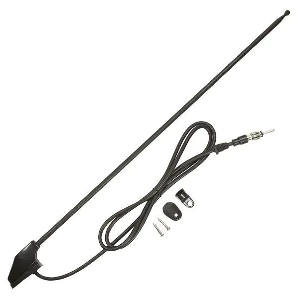 Universal Holmantenne schwarz individuell montierbarem Halter Teleskop 3-teilig