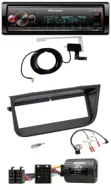 Pioneer Bluetooth DAB USB Lenkrad Autoradio für Peugeot 406 2002-2005