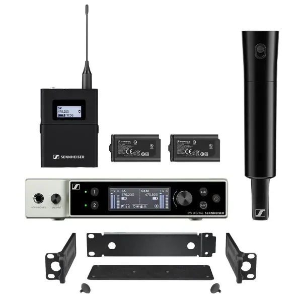 Sennheiser EWDXSKSKMSBASESETQ19 Wireless Base Set | Q1-9 Range