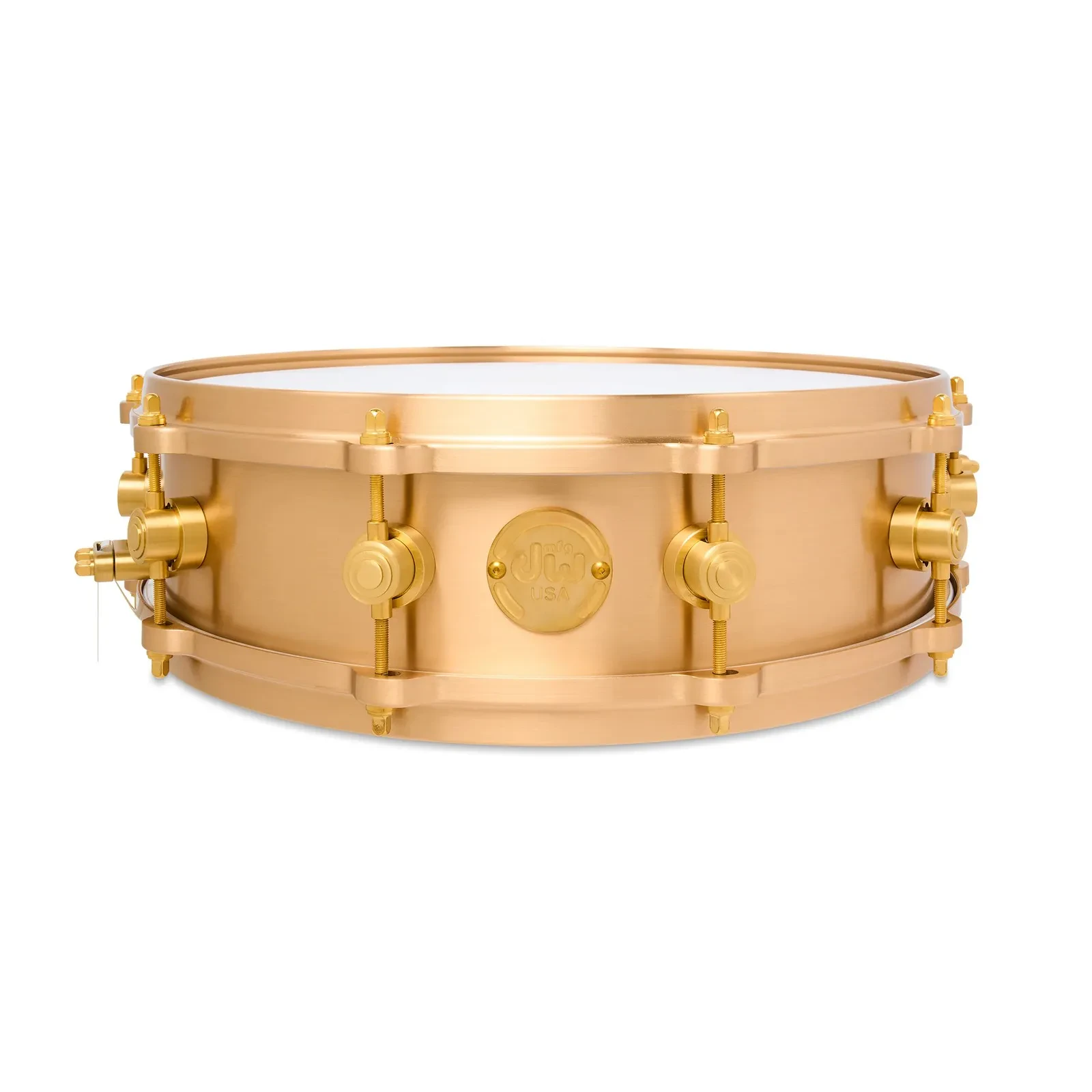 Малый барабан DW MFG True-Cast Limited Edition Bell Bronze 14" x 4"