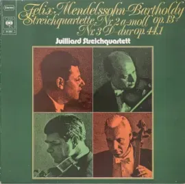 - Streichquartette Nr. 2 A-Moll Op. 13 + Nr. 3 D-Dur Op. 44,1 (LP, Used)