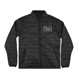 FENDER Puffer Jacket, Black, XS
