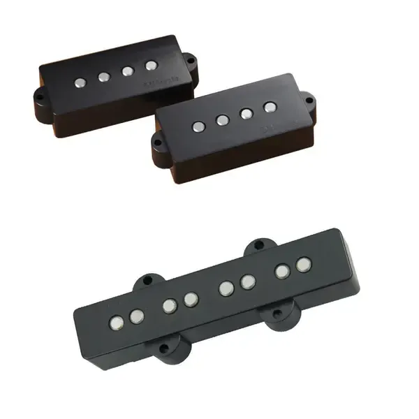 Комплект звукоснимателей для бас-гитары DiMarzio DP251BK Black