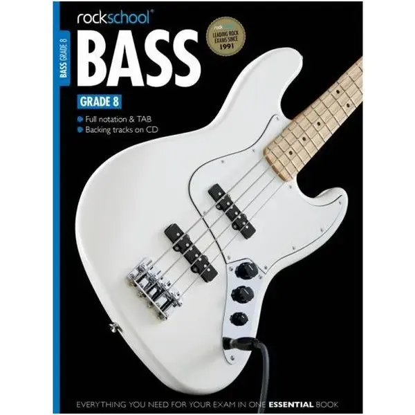 Ноты MusicSales Rockschool. Bass. Grade 8