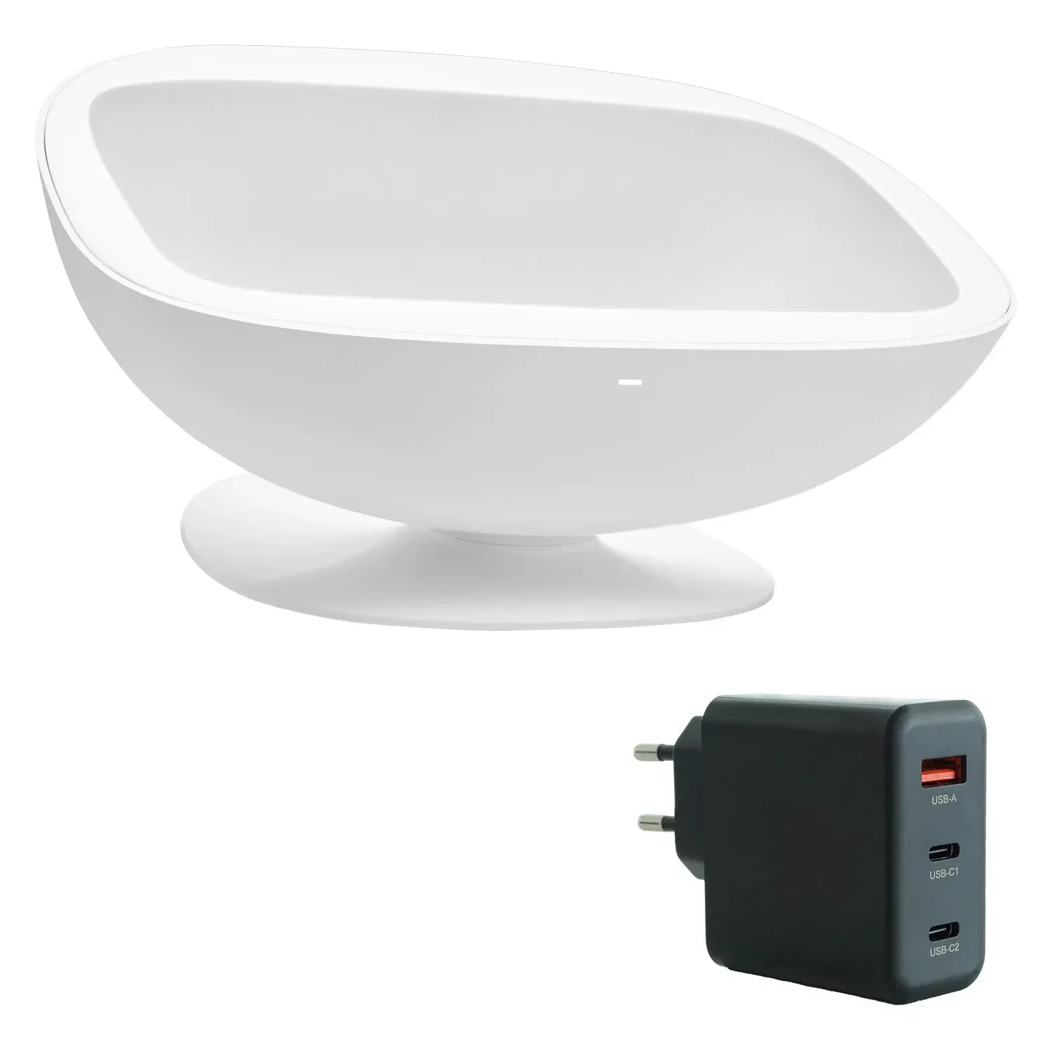 Зарядная станция Lava Music Space Charger для LAVA ME 3/ME 4 36" белая, с блоком питания