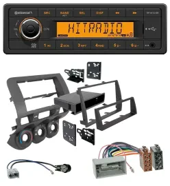 Автомагнитола для Honda Fit Continental 1DIN, USB, AUX, MP3 (US-импорт, 2006–2007)