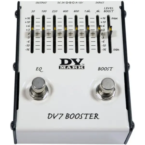 Педаль эффектов для электрогитары DV MARK DV7 BOOSTER/EQ