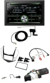 Pioneer CD USB Lenkrad Bluetooth 2DIN DAB Autoradio für Chevrolet Cruze 2011-201