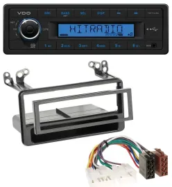 VDO AUX 1DIN MP3 USB Autoradio für Toyota Avensis, Verso, Celica
