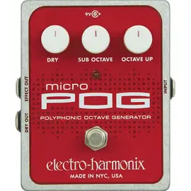 Педаль эффектов для электрогитары Electro-Harmonix XO Micro POG Polyphonic Octave Generator