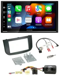 Kenwood DAB USB Bluetooth 2DIN Lenkrad Autoradio für Mitsubishi Colt 2008-2020