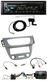 Автомагнитола для Renault Megane 3 (2012–2014) Pioneer MP3, CD, USB, DAB, серый