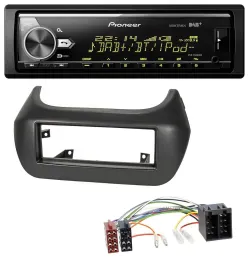 Pioneer Bluetooth USB DAB MP3 Autoradio für Fiat Fiorino Qubo Citroen Nemo Peuge