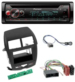 Pioneer MP3 DAB CD Bluetooth USB Autoradio für Mitsubishi ASX (2010-2014)