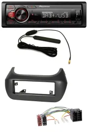 Pioneer MP3 DAB 1DIN AUX USB Autoradio für Fiat Fiorino Qubo Citroen Nemo Peugeo
