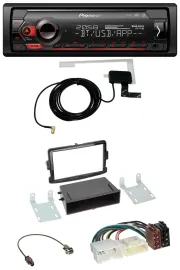 Pioneer DAB USB MP3 Bluetooth Autoradio für Dacia Lodgy Sandero Opel Vivaro