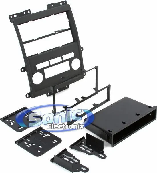 Metra 99-7428B Double DIN/ISO DIN Install Dash Kit for Select 2009-2018 Nissan