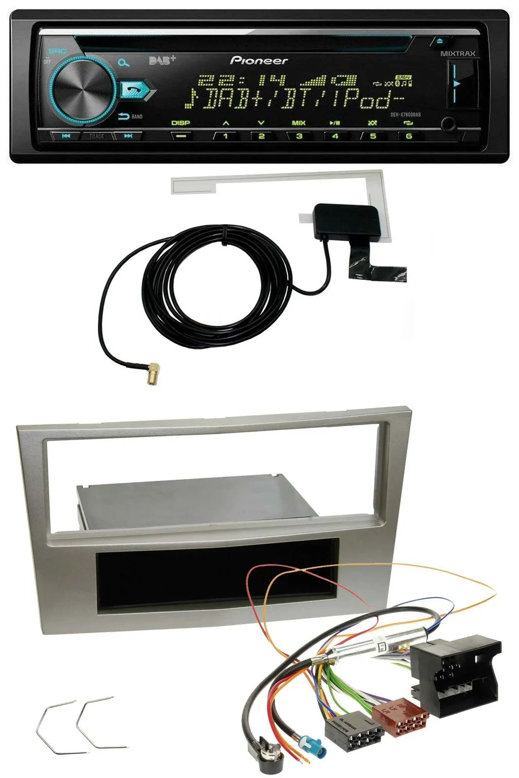 Pioneer MP3 AUX CD USB DAB Autoradio für Opel Zafira B Astra H Corsa D ab 2005 s